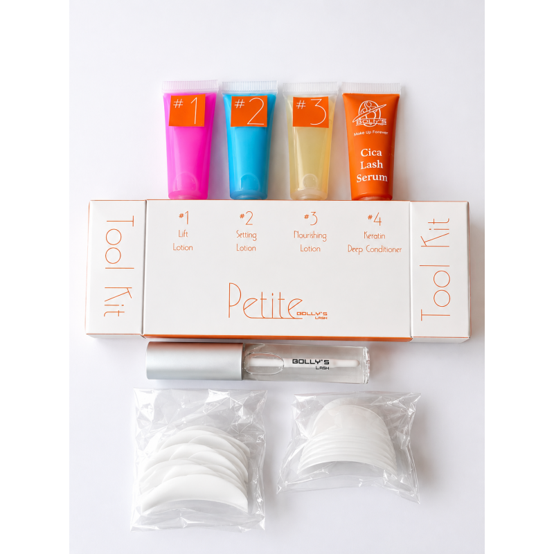 Rehaussement en tubes souples (lotions colorées ou blanches) : précision, volume et rapidité.