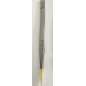 Pince fine et longue striee Argent bout en Or Pince fine et longue striee Argent bout en Or