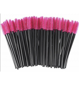 Goupillons "rose" / brosse spirale - lot de 25