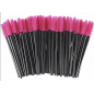 Goupillons rose intense- épais et plein / brosse spirale - lot de 25